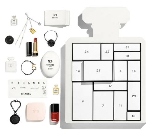 calendrier avent 2021 chanel|chanel no 5 advent calendar.